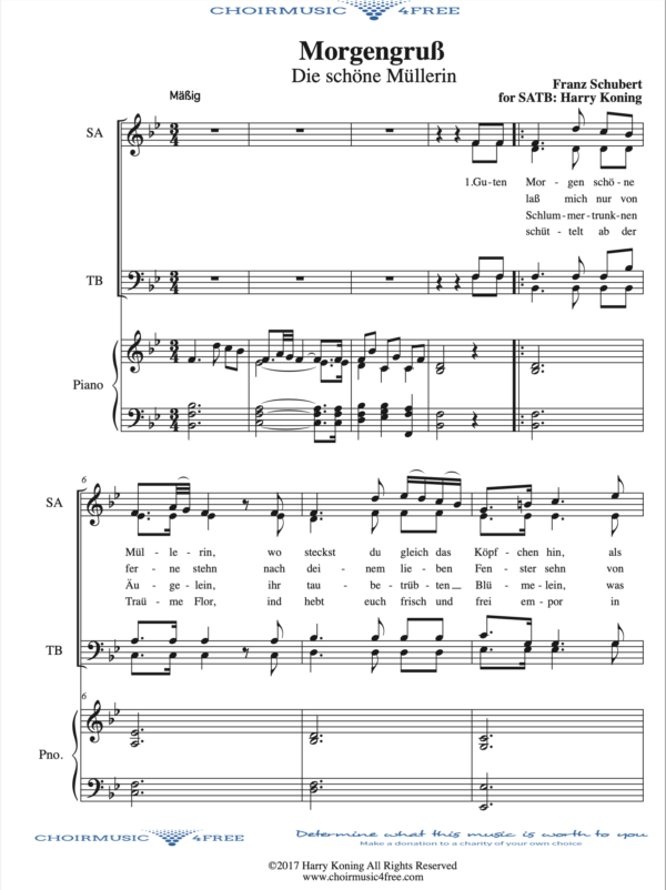 Morgengruß (Schubert)