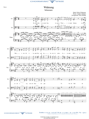 Widmung (Robert Schumann)