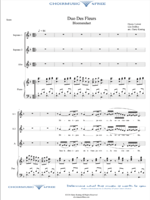 Duo des Fleurs (Bloemenduet, opera Lakmé)
